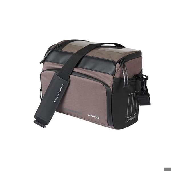 Reppuoksat - BASIL - Move Klickfix - Ruskea - Kierrätetty polyesteri - 17x23x20cm