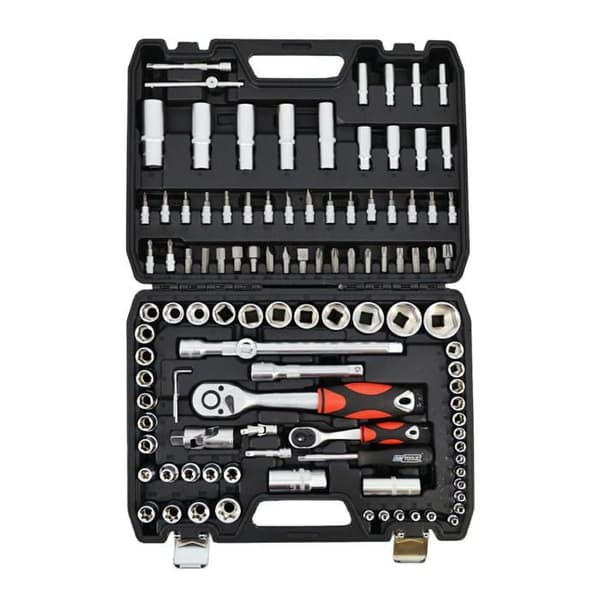 AWTOOLS NØGLE SÆT 108 STK 1/2"" / 1/4"" BLACK LINE