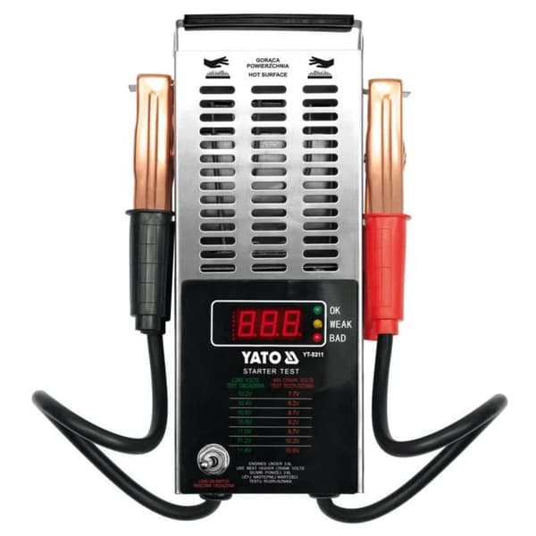 Yato 12 V digital batteritesteren