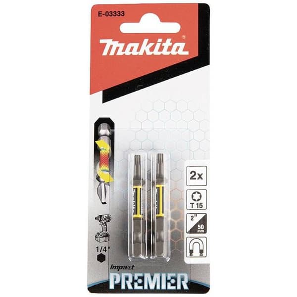 Makita E-03333 T 15 bitsæt 1 stk.