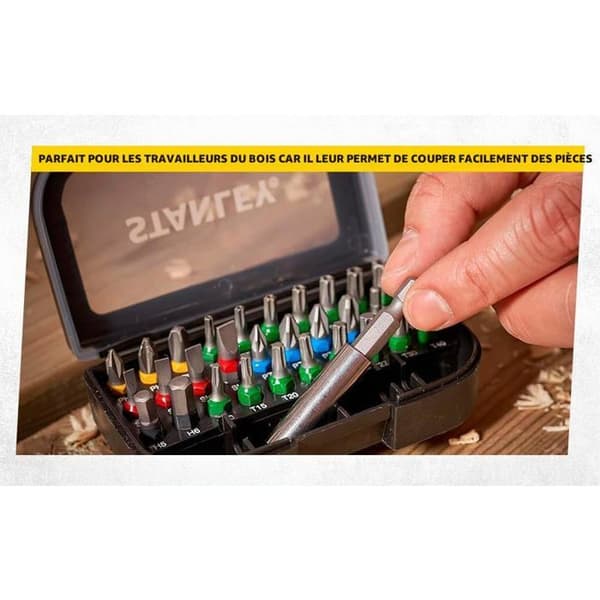 Stanley Coffret skruebits