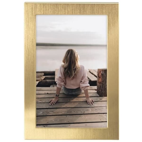 Billedramme - Riva - 13 x 18 cm - Guld - Velour - Chic Elegance