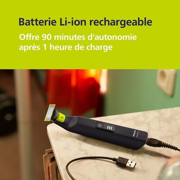 Philips OneBlade Pro QP6506 15 5,4 W Sort