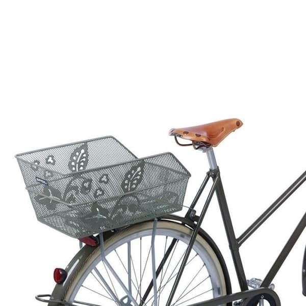 Basil Cento cykelkorg i stål bak