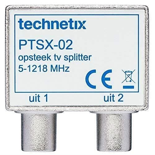 Technetix 2-vejs Tv Splitter PTSX02