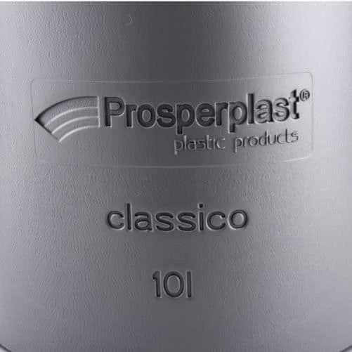 Arrosoir - PROSPERPLAST - Oval - 10 L - Sølv - Polypropylen
