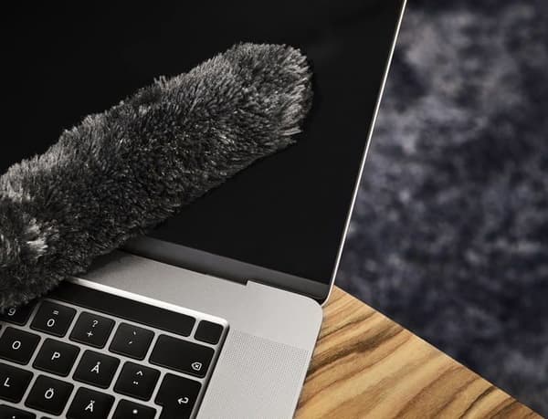 Statisk støvklud - AEG - AZE144 - Sort - Teleskopskaft - Allergivenlig