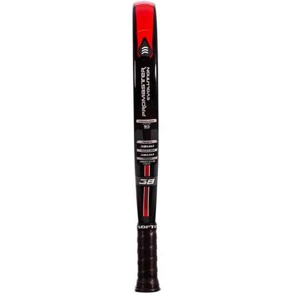 Padelracket - SOFTEE - PRO MASTER EVOLUTION - RÖD - Mixte - Padel