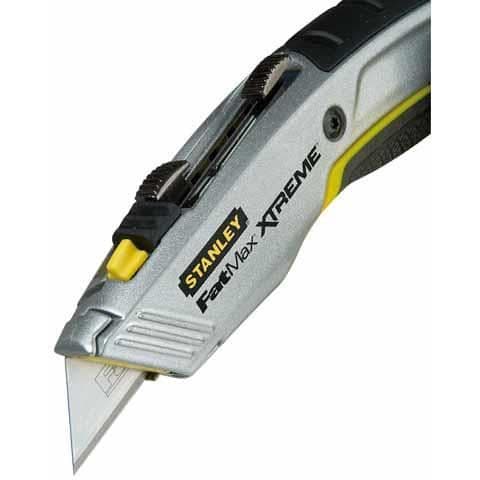 Kniv - STANLEY - FATMAX® Xtreme™ - Dobbelte udtrækkelige klinger - Ergonomisk - Interlock system