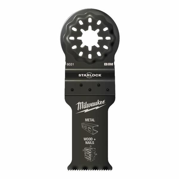 Lame multitool - MILWAUKEE - 48906031 - Bi-metall - Multimaterial - 28x47 mm