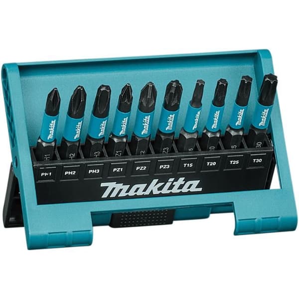 Makita Impact Black Bit-Sæt 10-delt E-12011 Sæt af bits