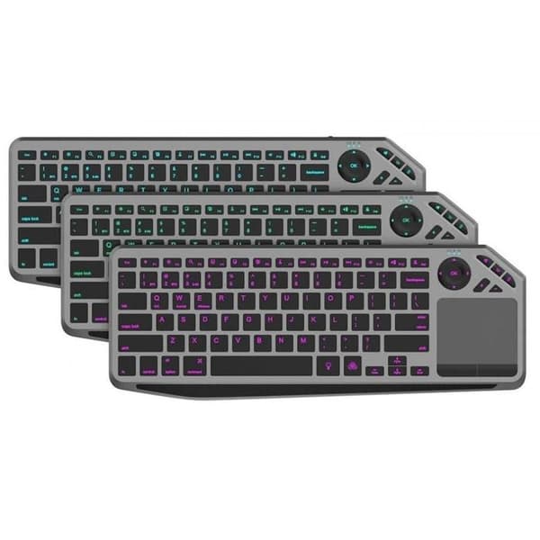 TRÅDLÖS TACTIL TANGENTBORD TECHLY DUBBEL BT/RF