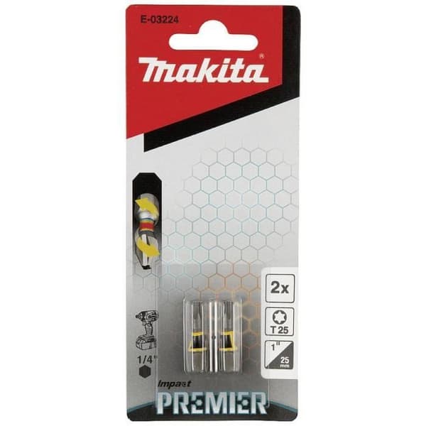 Bit sæt - Makita - E-03224 - T 25 - 1 stk.