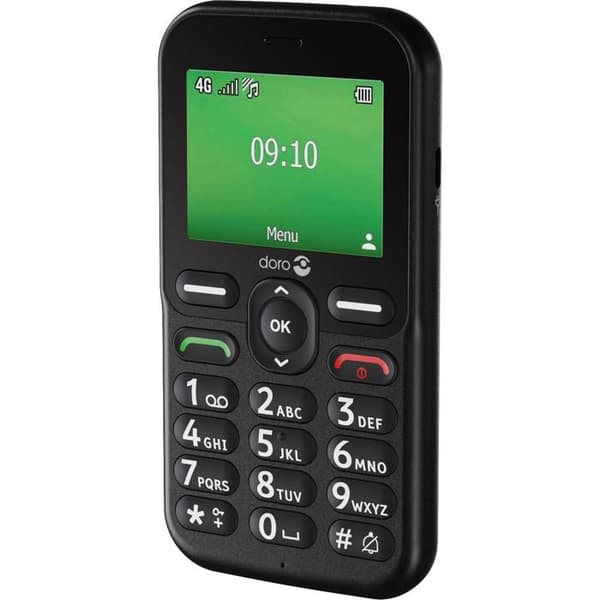 Doro Leva E10 2,4” 4G Nano SIM Musta