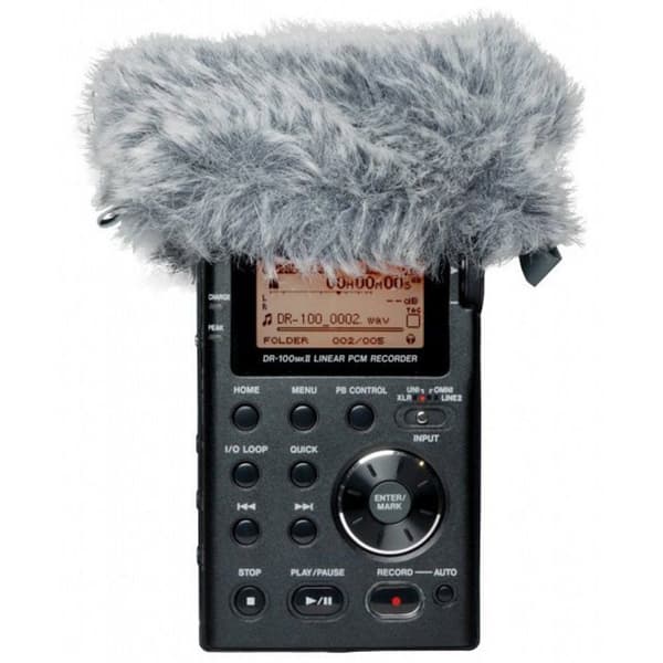 TASCAM WS 11 vindfang til video og biograf - Grå