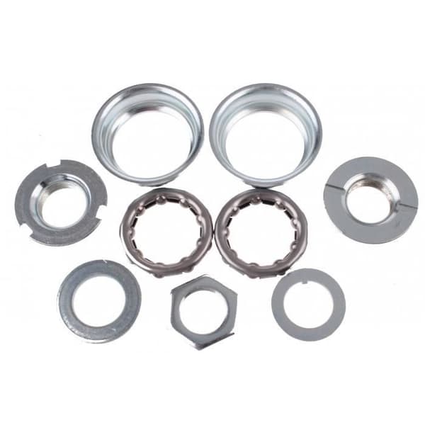 YST Corp BMX komplett vevparti - Silvergrå - Innerdiameter 21,3 mm