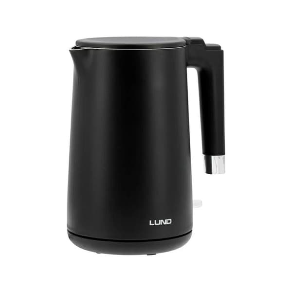 Sähkökannu Lund 1,5L Musta Cool Touch