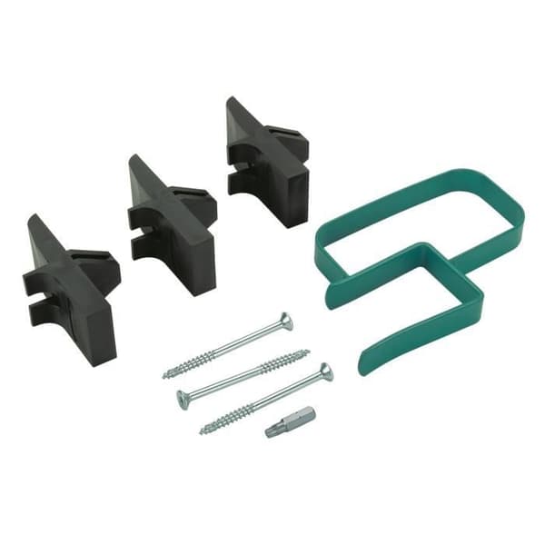 Klemmekit til gipsplader - WOLFCRAFT - 4040000 - Sort og grøn - 8 stk.