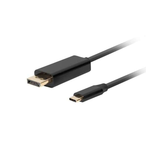 USB-C til DisplayPort-adapter - Lanberg - CA-CMDP-10CU-0010-BK - 1 m - 4K - 60 Hz