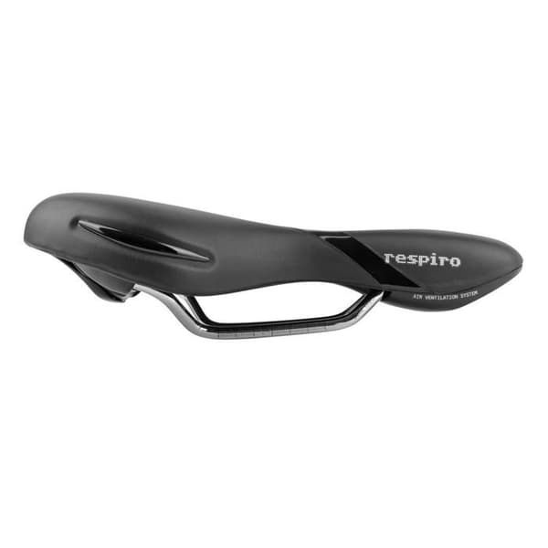 Cykelsæde - SELLE ROYAL - Respiro Stracciatella - Royalgel - Perineal ventilation - Sidebeskyttelse