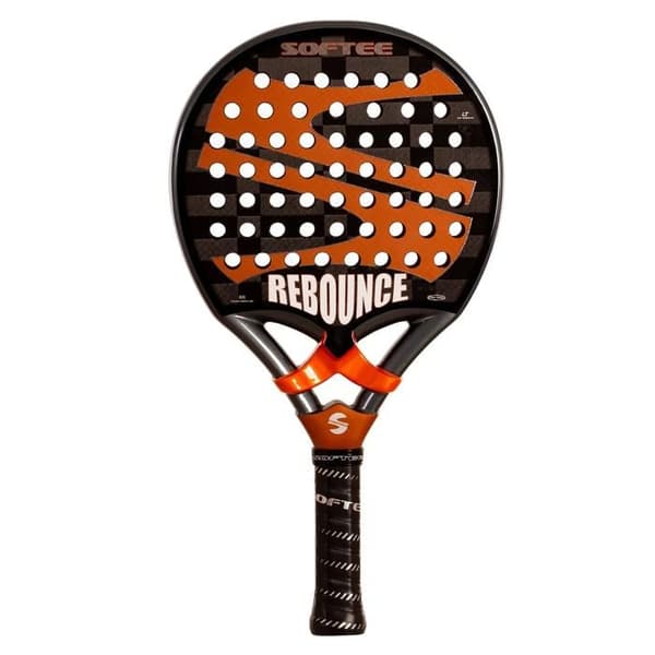 Softee Rebounce padel-maila - oranssi/musta