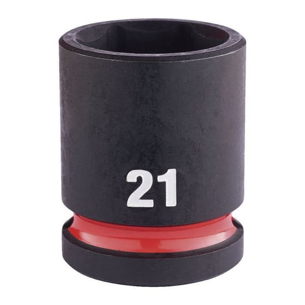 -VASO IMPACTO 1/2" CORTO 21MM.