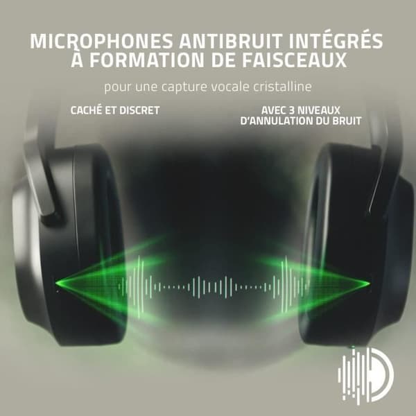 Razer BARRACUDA PC headset Multi-platform trådløst gaming headset til pc og mobile enheder