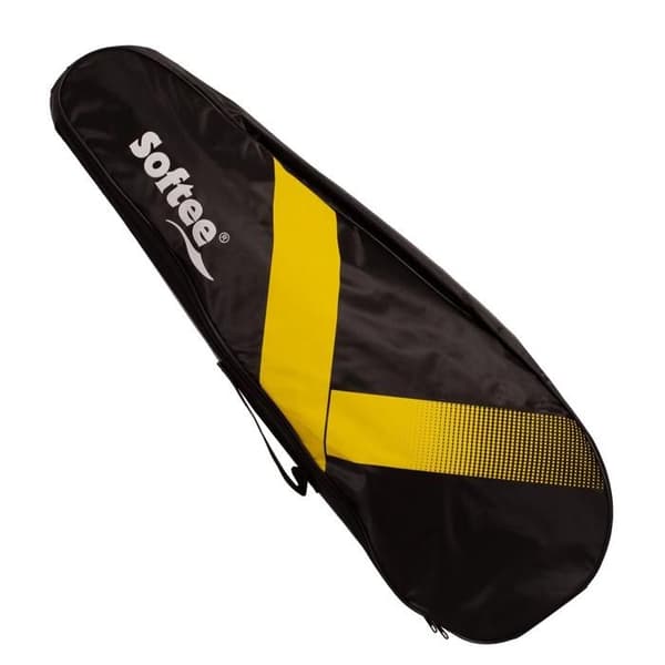 Badmintonset Softee - svart/gul