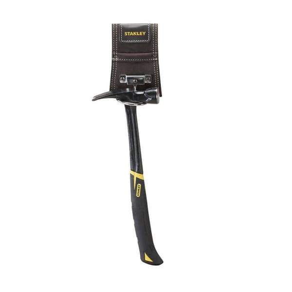 Ægte læder hammerholder - STANLEY - Gør-det-selv tilbehør - Brun