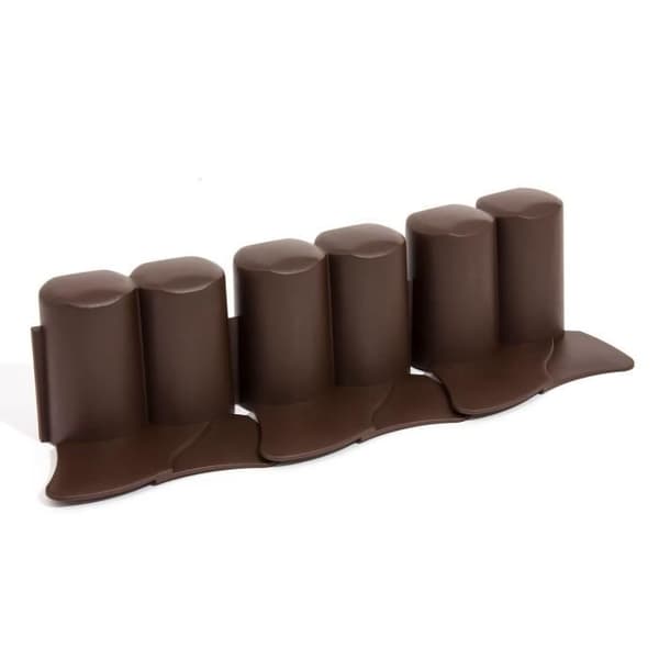 Puutarhakehys - Prosperplast - IPAL6 - Ruskea - 302 cm - PVC