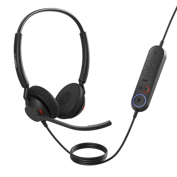 Microhörlurar - JABRA - Engage 40 Link - Stereo - USB-A - Svart