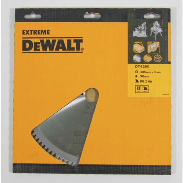 Kappeskive - DEWALT - DT4290 - 305x30mm - 96 tænder - Multi-materialer