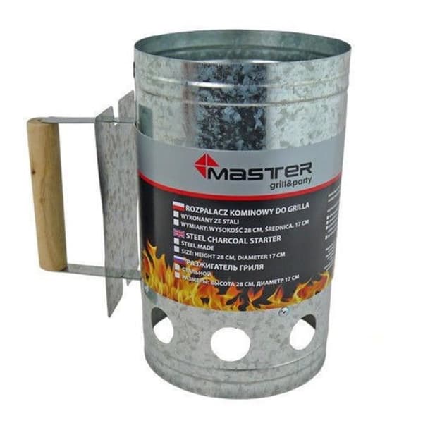 Tændrør - Master Grill - MG120 - Stål - 17 cm - 28 cm