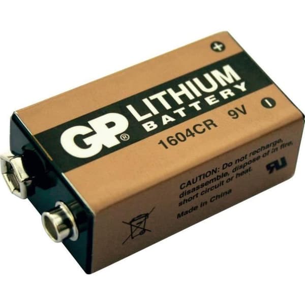 9V (6R61) lithium-batteri 800 mAh GP