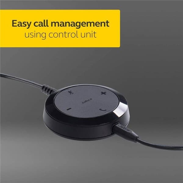Jabra Evolve 30 II UC Mono - Kablet - Supra-aural - Støjdæmpende - Sort