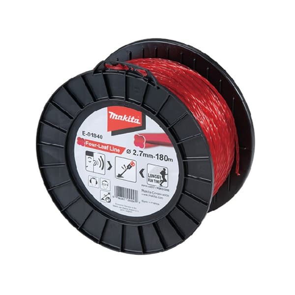 Nylontråd Trèfle snoet MAKITA 2,7 mm x 180 m - E-01840