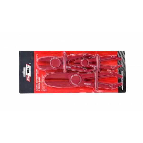 Klemringe til væsketuber - AWTOOLS - Sæt 3 - 6,3–57 mm - ABS - Låsering