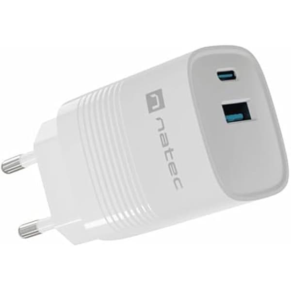 Lader - NATEC - RIBERA GAN - USB-A - USB-C - 32 GB lagerplads