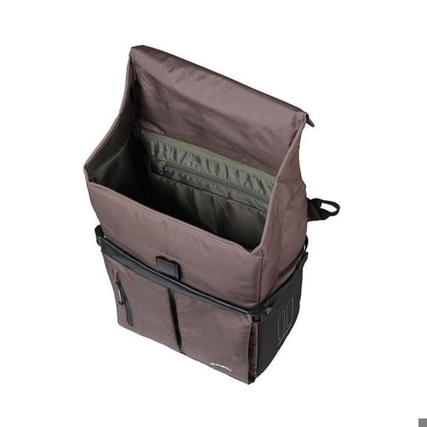 Sæt af bagagebærer tasker - BASIL - Move Commuter - Genanvendt polyester - MIK montering - 15L