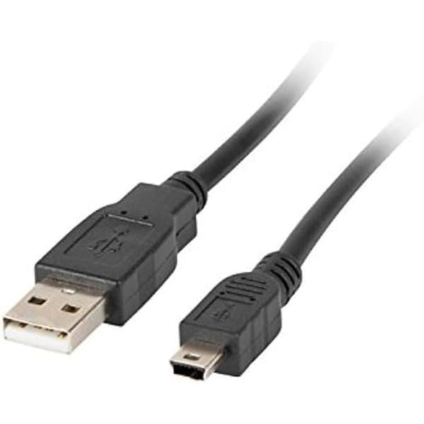USB-kabel - LANBERG - CA-USBK-10CC-0018-BK - 1,8 m - USB 2.0 - 480 Mb/s