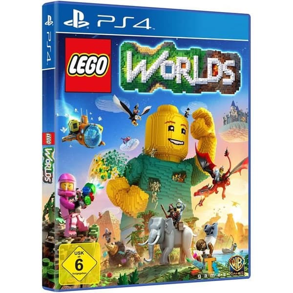 Warner Bros. Interactive Lego Worlds PS4- USED