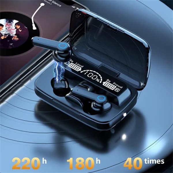 M19 Bluetooth Wireless Earphone 5.1 Mini Connected Stereo
