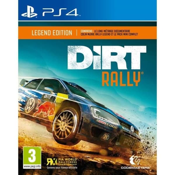 Dirt Rally Legend Edition Spil PS4- USED