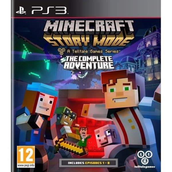 Minecraft Story Mode Complete Edition PS3-spel