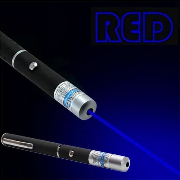 Sort laserpointer pen