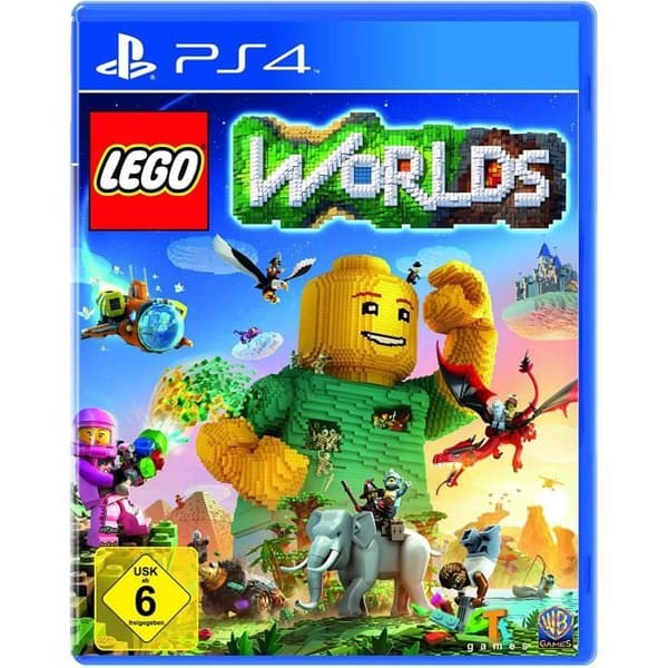 Warner Bros. Interactive Lego Worlds PS4- USED