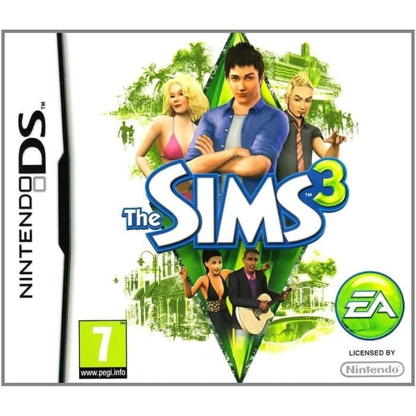 Videopeli - EA - The Sims 3 - 3DS - Simulaatio - Standard Edition - PEGI 12+- USED