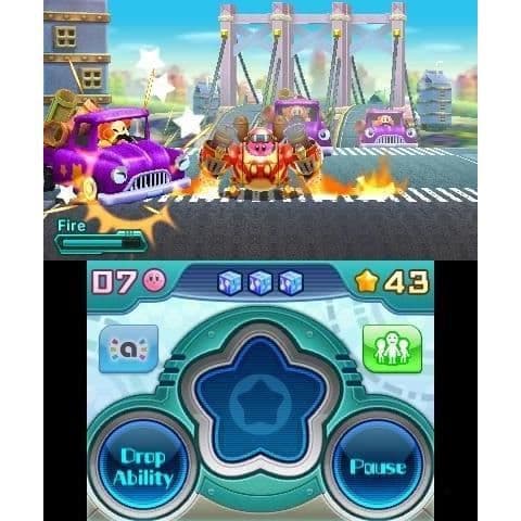 Kirby Planet Robot 3DS spil- REFURBISHED