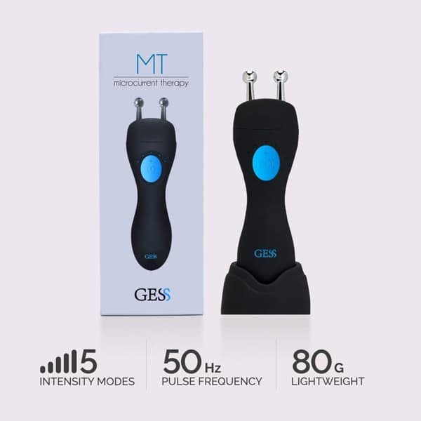 Skønhedsenhed med mikrostrøm - GESS - MT - Anti-aging - Rynkereduktion - 5 behandlingsmetoder