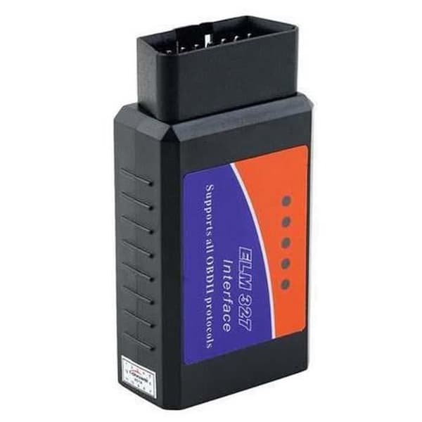 Diagnoseværktøj - ELM327 - OBD2 - Bluetooth - Universel - Sort